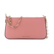 Roze Schoudertas met Metalen Band Michael Kors , Pink , Dames