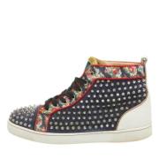 Pre-owned Canvas sneakers Christian Louboutin Pre-owned , Multicolor ,...