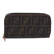 Pre-owned Canvas fendi-bags Fendi Vintage , Black , Dames