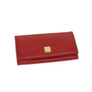 Pre-owned Leather wallets Celine Vintage , Red , Dames