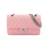 Pre-owned Fabric chanel-bags Chanel Vintage , Pink , Dames