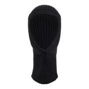 Balaclava Skul Rick Owens , Black , Dames