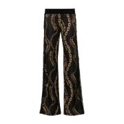 Zwarte Broek Stijlvol ***cv Versace Jeans Couture , Black , Dames