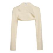 Neutrale Trui voor Vrouwen Aw24 Courrèges , Beige , Dames