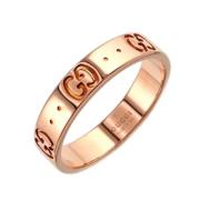 Pre-owned Rose Gold rings Gucci Vintage , Yellow , Dames