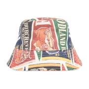 Hoed met print Rhude , Multicolor , Heren