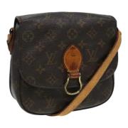 Pre-owned Canvas shoulder-bags Louis Vuitton Vintage , Brown , Dames