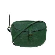 Pre-owned Leather louis-vuitton-bags Louis Vuitton Vintage , Green , D...