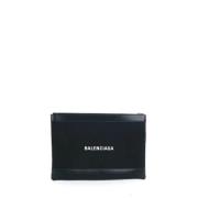 Pre-owned Leather clutches Balenciaga Vintage , Black , Dames