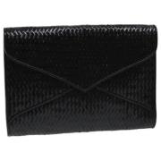 Pre-owned Leather handbags Yves Saint Laurent Vintage , Black , Dames