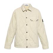 Gewatteerde jas Stone Island , Beige , Heren