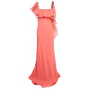 Pre-owned Fabric dresses Valentino Vintage , Pink , Dames