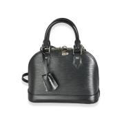 Pre-owned Leather louis-vuitton-bags Louis Vuitton Vintage , Black , D...