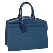 Pre-owned Leather louis-vuitton-bags Louis Vuitton Vintage , Blue , Da...