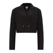 Korte blazer Avanagz Gestuz , Black , Dames