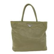 Pre-owned Nylon prada-bags Prada Vintage , Beige , Dames