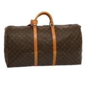 Pre-owned Canvas louis-vuitton-bags Louis Vuitton Vintage , Brown , Da...