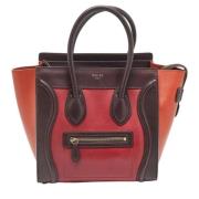 Pre-owned Leather celine-bags Celine Vintage , Red , Dames