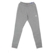 Grijze Fleece Trainingsbroek met Zakken Adidas , Gray , Heren