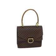 Pre-owned Leather handbags Celine Vintage , Brown , Dames