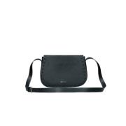 Stijlvolle Crossbody Tas Loulou Dollaro Rebelle , Black , Dames