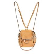 Pre-owned Leather backpacks Chloé Pre-owned , Brown , Dames