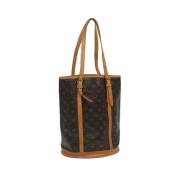 Pre-owned Canvas louis-vuitton-bags Louis Vuitton Vintage , Brown , Da...