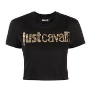 T-shirts en Polos Just Cavalli , Black , Dames