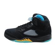 Retro Aqua Sneakers Jordan , Black , Heren