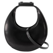 Leather handbags Staud , Black , Dames