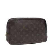 Pre-owned Canvas clutches Louis Vuitton Vintage , Brown , Dames