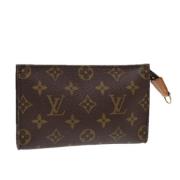 Pre-owned Canvas pouches Louis Vuitton Vintage , Brown , Dames