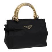 Pre-owned Nylon handbags Prada Vintage , Black , Dames