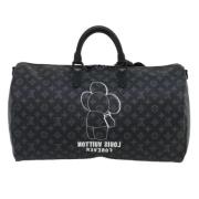 Pre-owned Canvas louis-vuitton-bags Louis Vuitton Vintage , Black , Da...