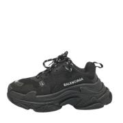 Pre-owned Mesh sneakers Balenciaga Vintage , Black , Dames