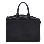 Pre-owned Leather louis-vuitton-bags Louis Vuitton Vintage , Black , D...