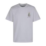 Gedrukte T-shirt Collectie Casablanca , White , Heren