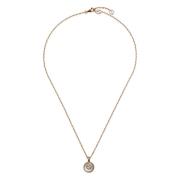 Interlocking ketting in roze goud, mop, diamant, GG pavé Gucci , Yello...