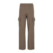 Cargo Jogger Broek voor Vrouwen Vila , Brown , Dames