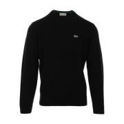 Zwarte Trui Lacoste , Black , Heren