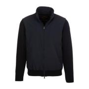 Cardigan met rits Paul & Shark , Black , Heren