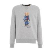 Trui met teddyprint Polo Ralph Lauren , Gray , Heren