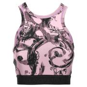 Top Versace Jeans Couture , Purple , Dames