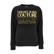 Truien Versace Jeans Couture , Black , Dames