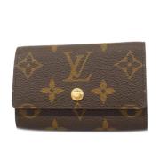 Pre-owned Fabric key-holders Louis Vuitton Vintage , Brown , Unisex