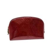 Pre-owned Leather louis-vuitton-bags Louis Vuitton Vintage , Red , Dam...