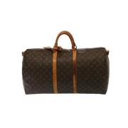 Pre-owned Canvas louis-vuitton-bags Louis Vuitton Vintage , Brown , Da...