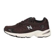 Bruine Sportieve Sneakers voor Heren en Dames New Balance , Brown , He...