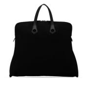 Pre-owned Canvas totes Hermès Vintage , Black , Dames