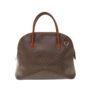 Pre-owned Canvas handbags Celine Vintage , Brown , Dames